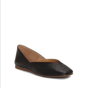 Luck Brand Black leather flats